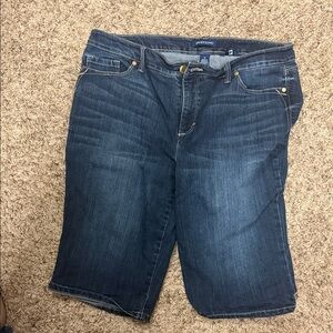 Bandolino Dark Blue Denim Shorts